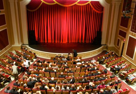 Commercial Theater Stage Interior