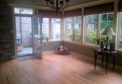 Residential Sunroom Interior