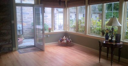 Residential Sunroom Interior