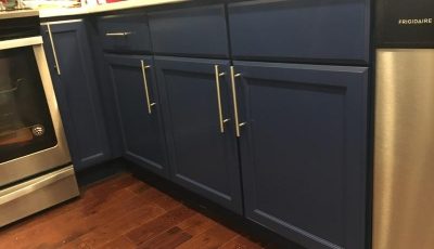 Cabinet Refinishing Project