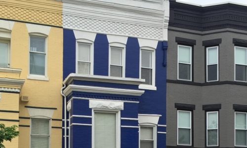 Exterior Painting Row Homes