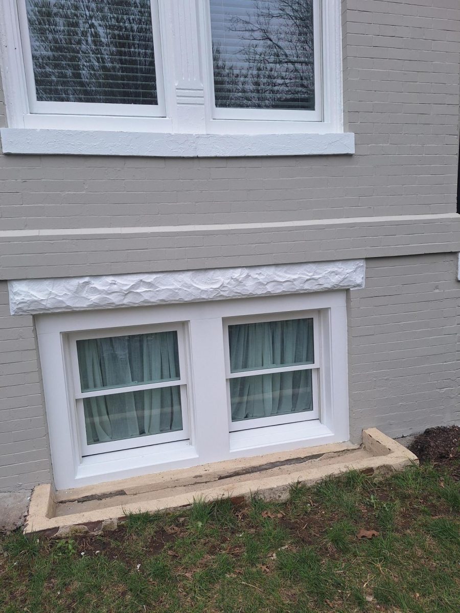 home exterior window with painted brick Preview Image 8