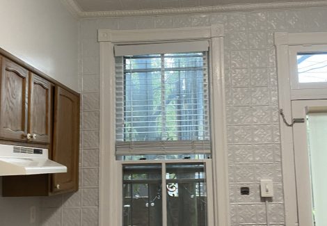 kitchen window and counter