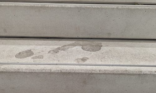 Previous Wear-and-Tear on Staircase