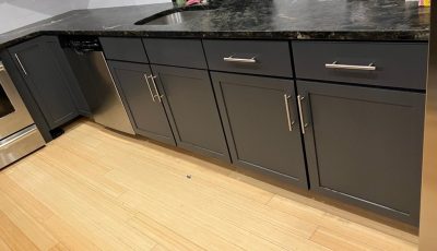 Kitchen Cabinet Painting Project
