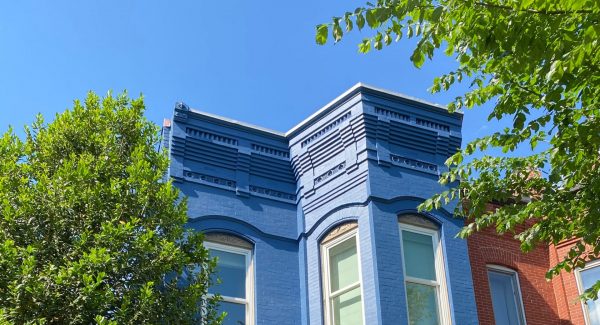 blue row home