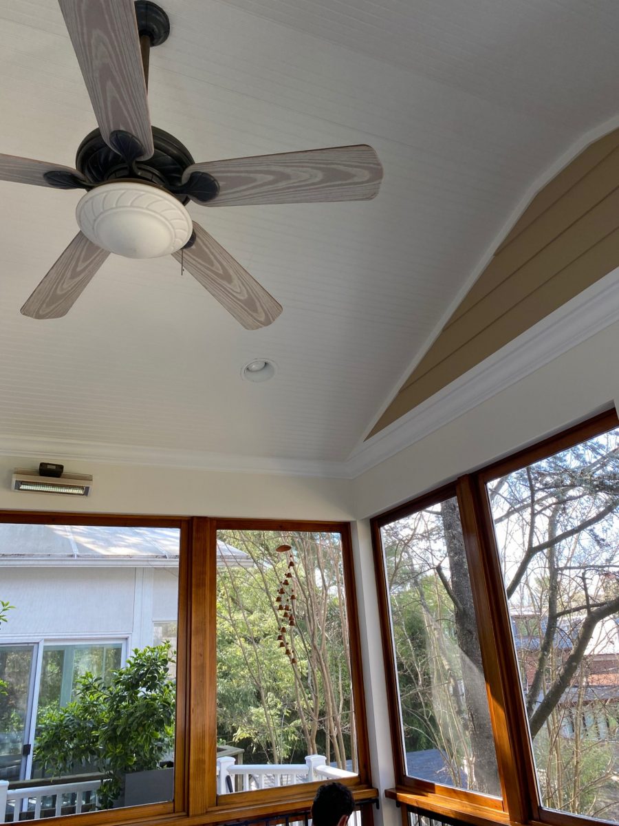Repainted Balcony Ceiling with white paint Preview Image 3