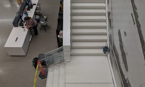 Clean Stairs Ready for Epoxy