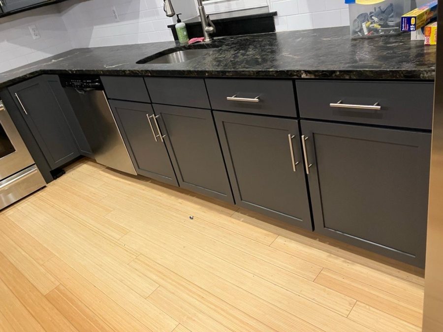 Kitchen Cabinet Painting Project