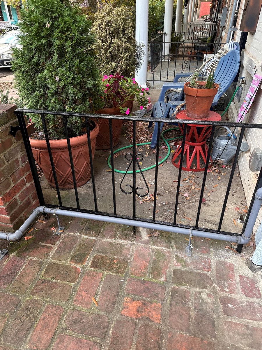 painted front porch railing Preview Image 2