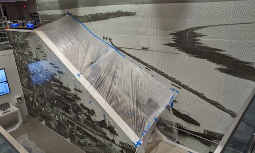 Set Up Staircase for Epoxy