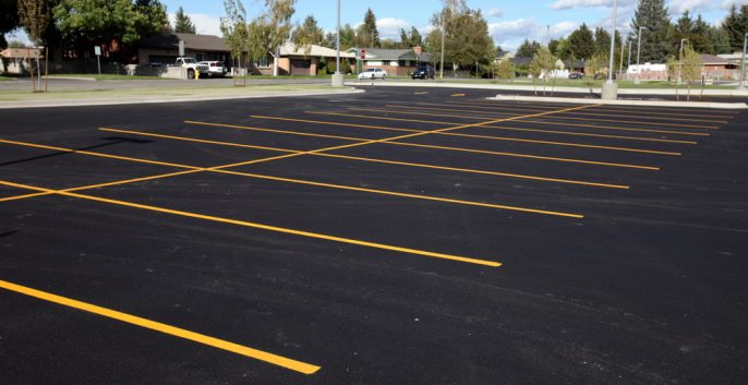 Check out our Parking Lot Line Striping