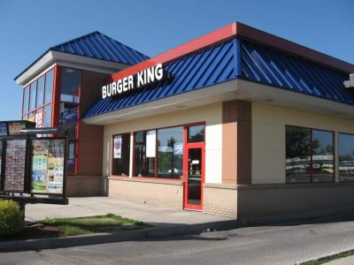 Burger King Exterior Painting