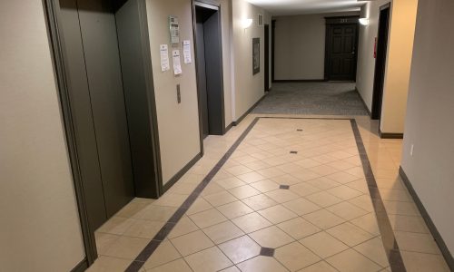 550 Talbot Door Hallway