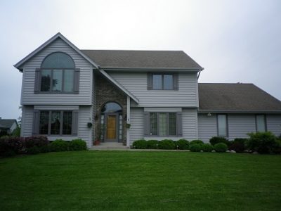 Exterior painting by CertaPro house painters in Menomonee Falls, WI