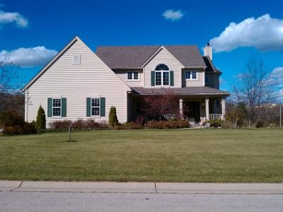 Exterior painting by CertaPro house painters in Muskego, WI