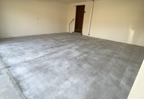 Floor coating before