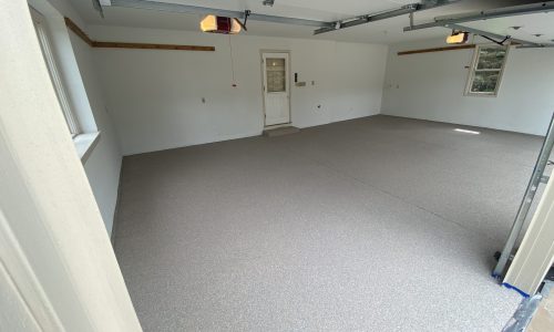 Garage Floor Coating Project