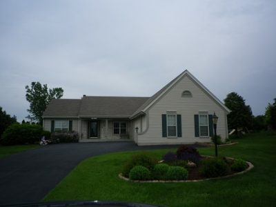 Exterior painting by CertaPro house painters in Germantown, WI.