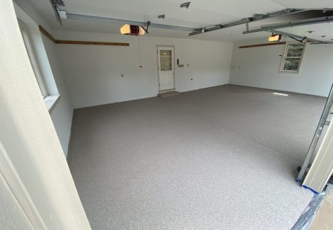 Garage poluyrea garage floor coating