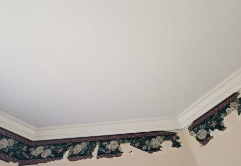 Wallpaper Removal Case Study Before Image