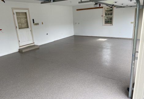 Garage poluyrea garage floor coating
