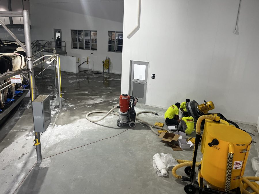 McCarty Farms Commercial Flooring Project before photo of flooring being prepared Preview Image 19