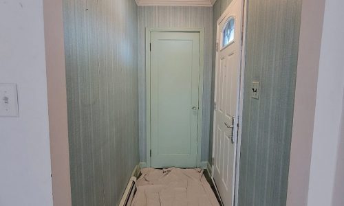 Wallpaper Removal Case Study Before Image