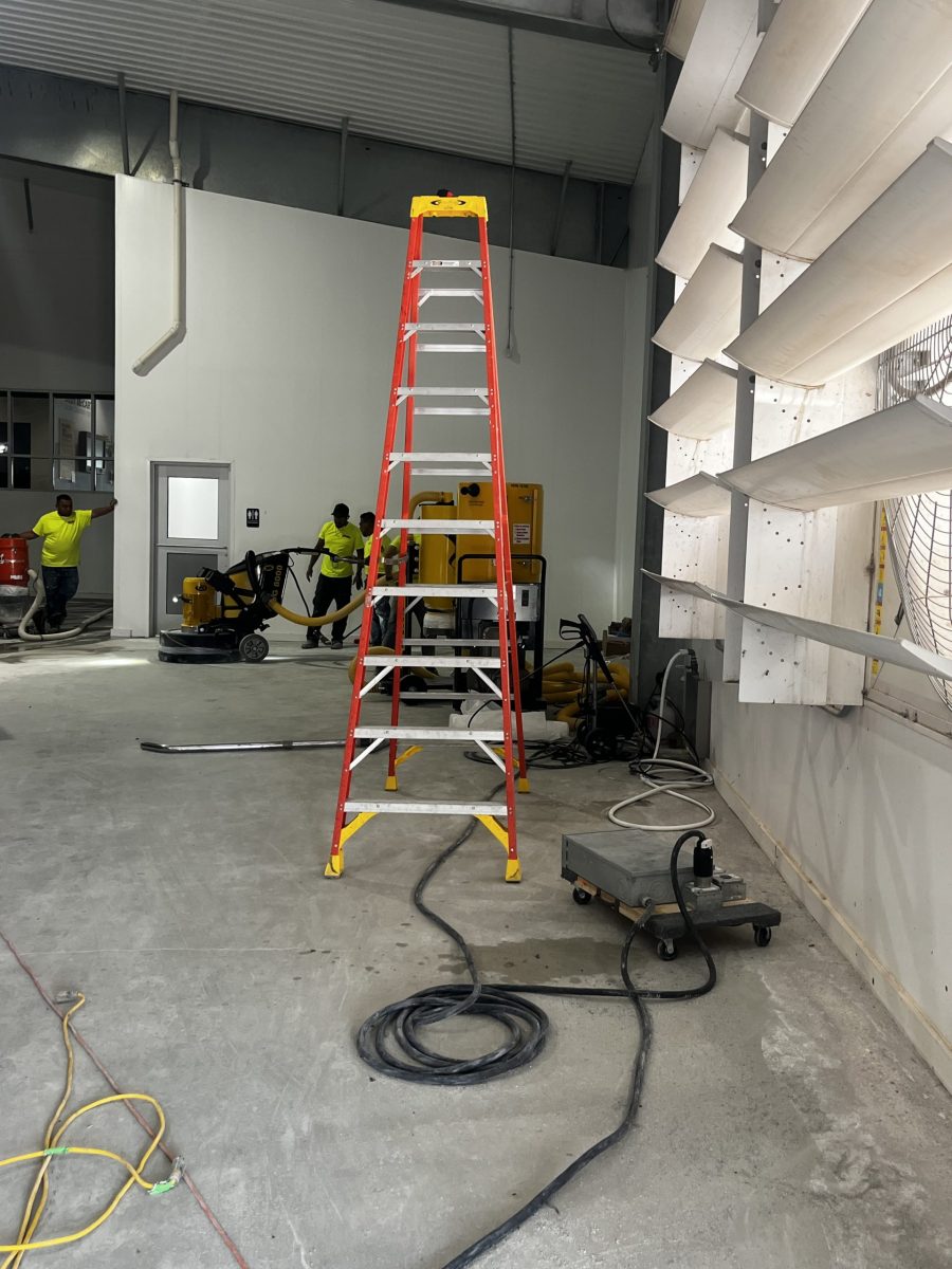 McCarty Farms Commercial Flooring Project before photo of equipment being used Preview Image 18