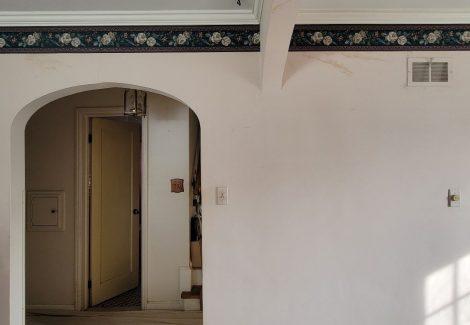 Wallpaper Removal Case Study Before Image