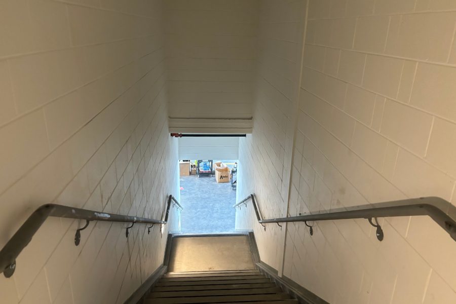 Cudahy Fire Station staircase going down Preview Image 8