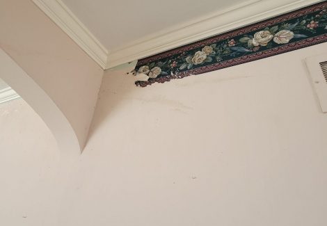Wallpaper Removal Case Study Before Image