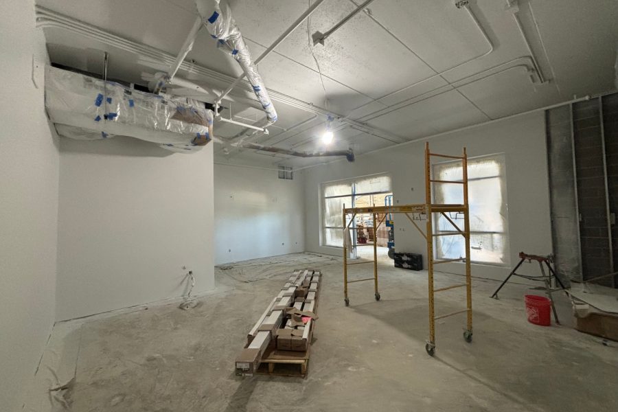 Cudahy Fire Station main garage being prepared for painting Preview Image 1