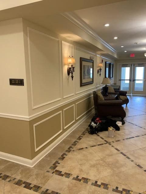Condo Lobby After Painting Morris County, NJ Preview Image 2