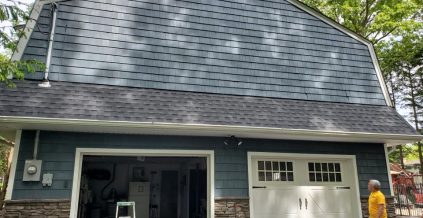Residential Garage Exterior Painting