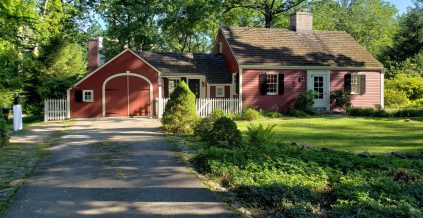 Residential Exterior Cottage Repainted