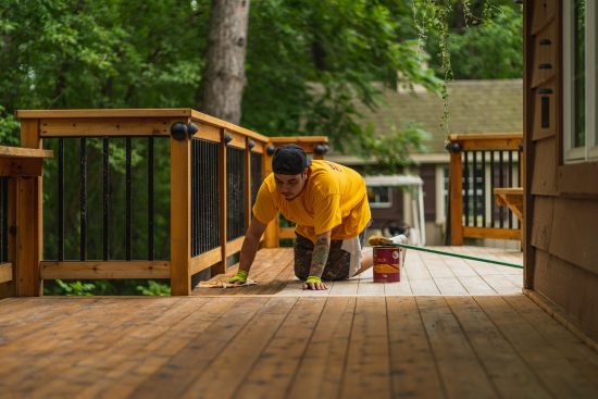 deck staining professionals hartford ct