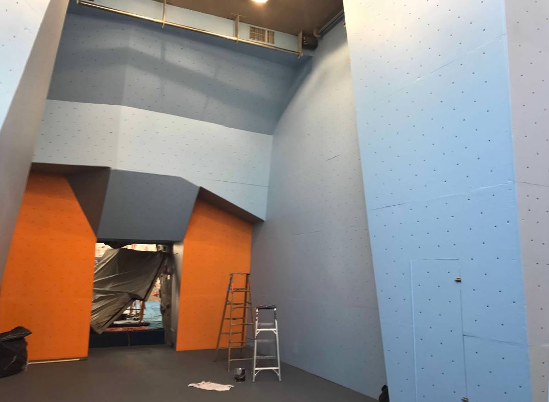 westchester ny climbing gym commercial painting