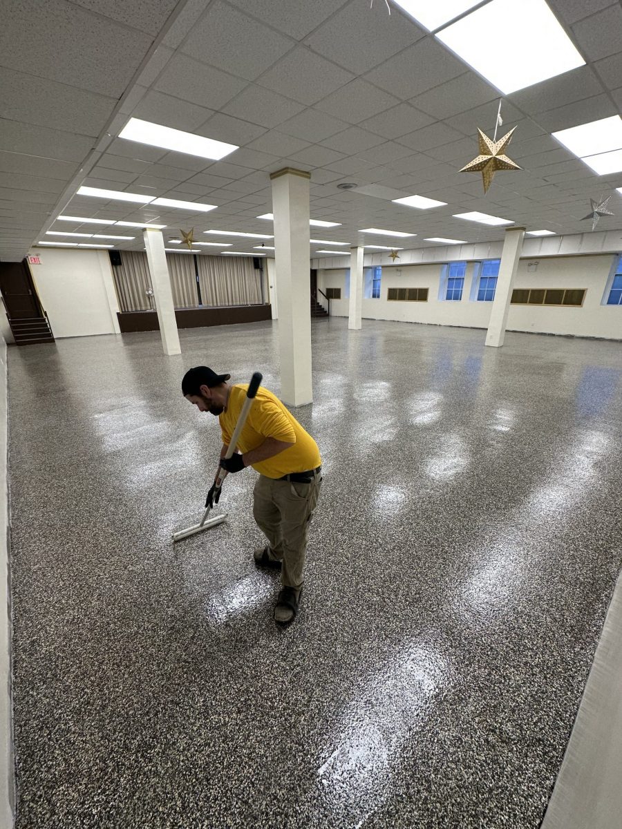 During Commercial Epoxy Floor Coating Preview Image 2