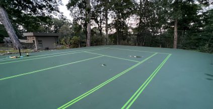 Tennis Court Painting