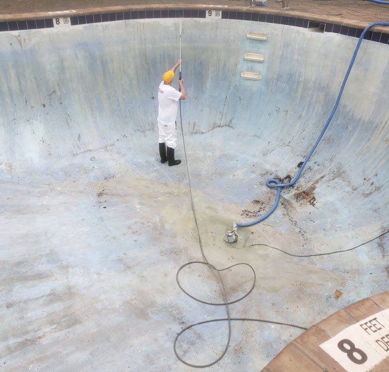 Before Professional Pool Painting Preview Image 2