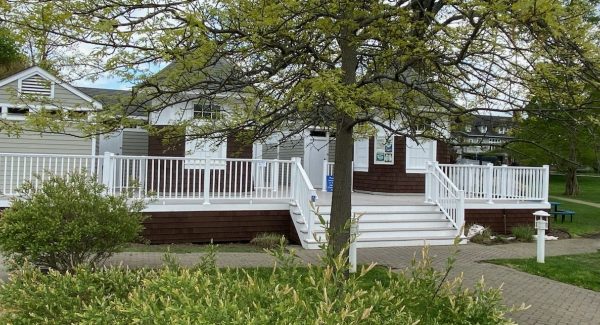 Pool House Exterior Painting & Staining After