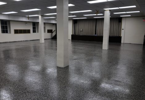 After Epoxy Floor Coating Process