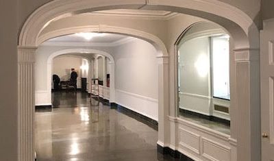 Apartment Building Lobby Painting