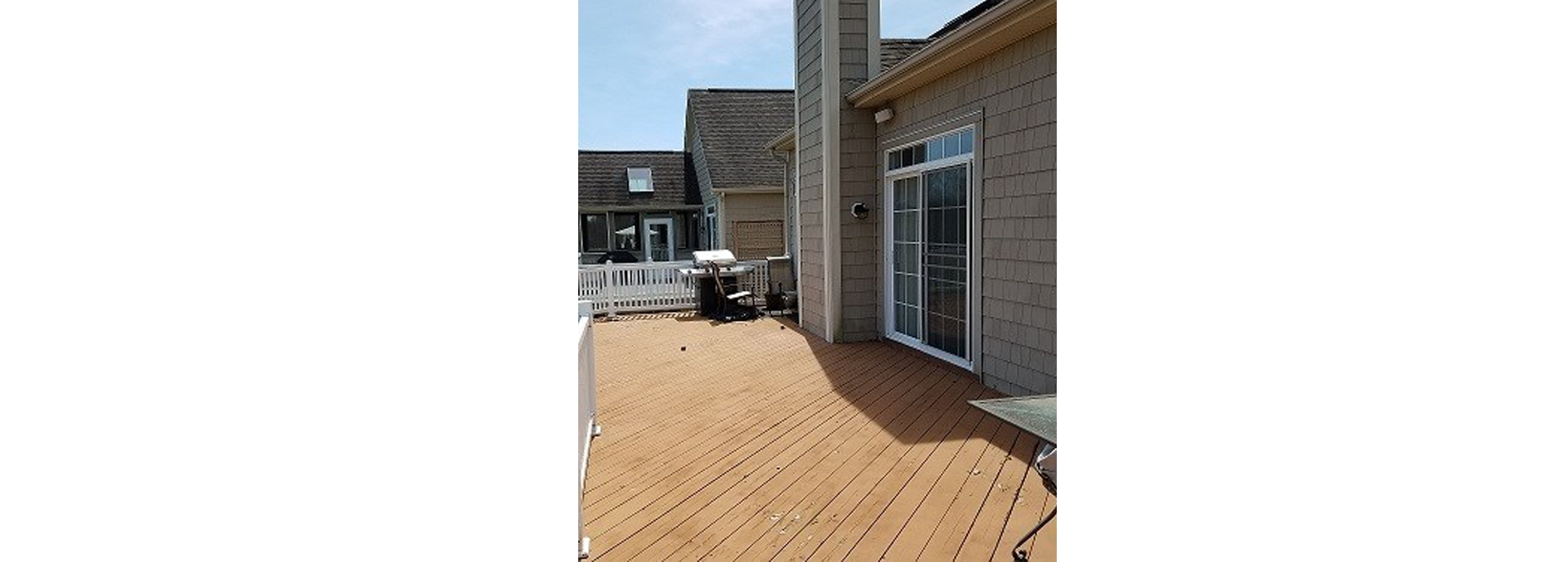 Deck Painting Before