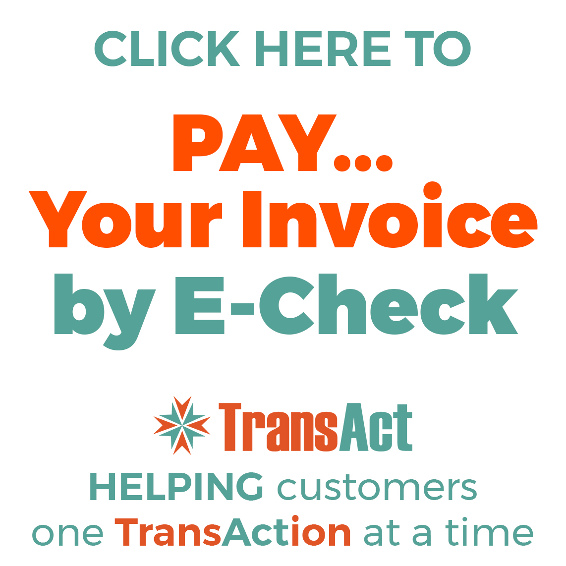 TransAct eCheck Payment Process
