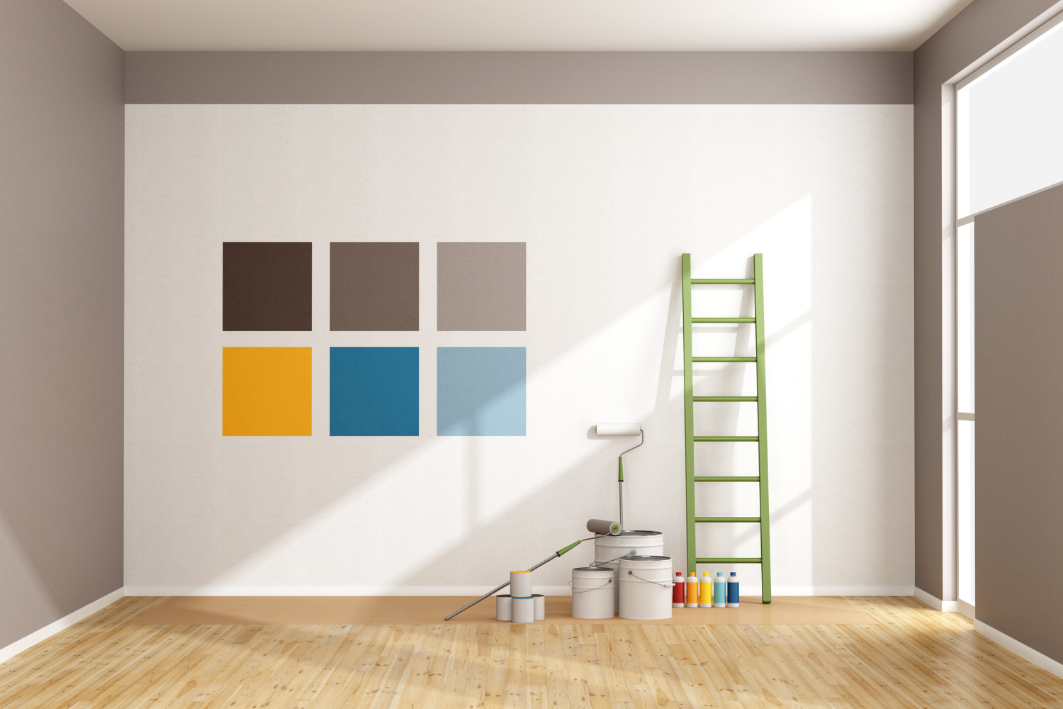 Color Selection on a wall