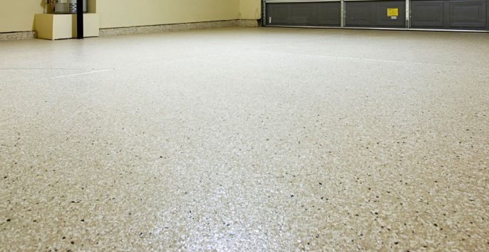 Check out our Concrete Staining and Epoxy Finish