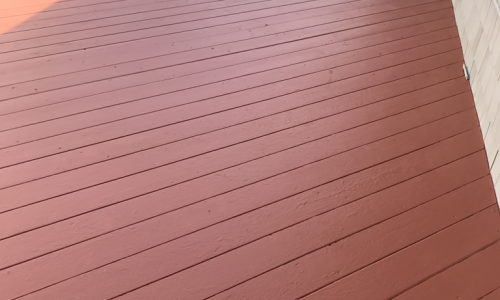 Deck Staining Project