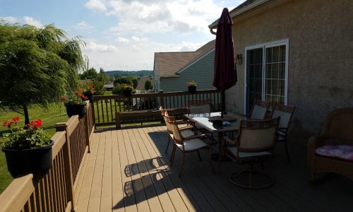 Deck Staining Project